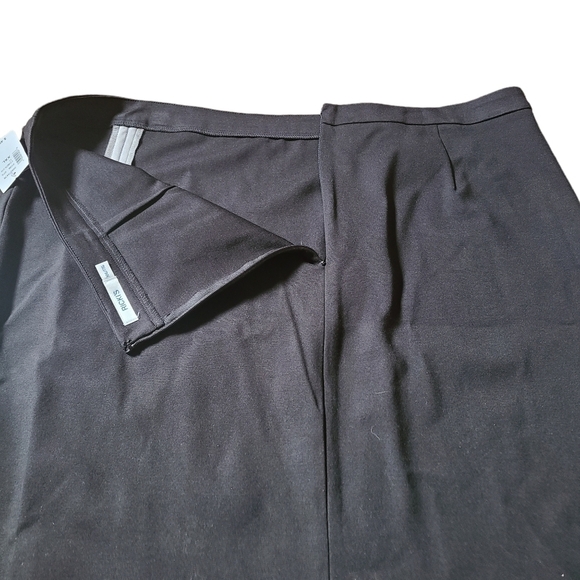 NEW WITH TAGS Ricki's black white gray midi squared skirt - Picture 8 of 9